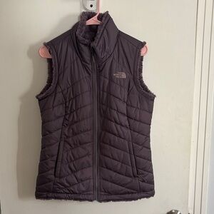 The North Face Women's Dark Purple Quilted Vest